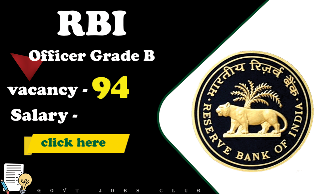 RBI Officer Grade B Exam Phase-I Marks Published Online