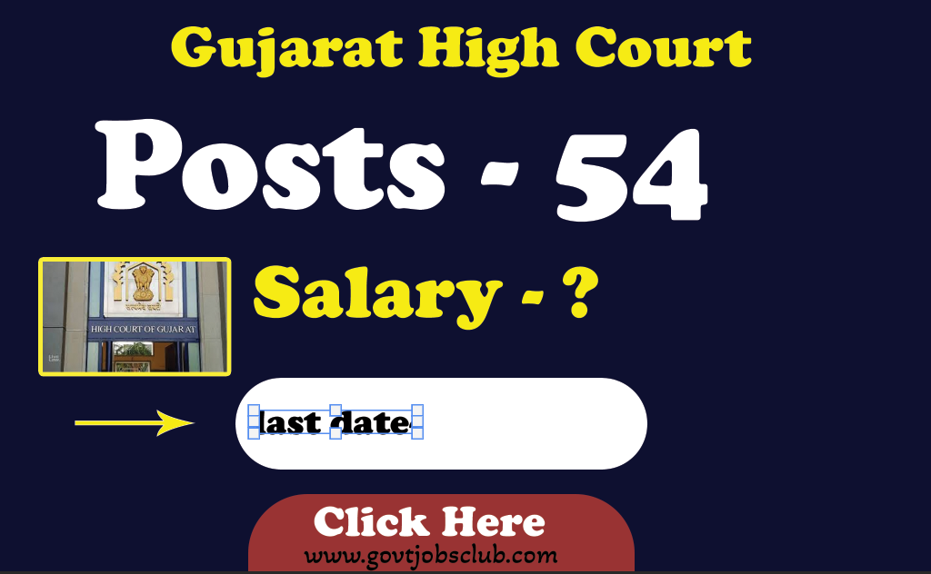 Gujarat High Court Confirms Stage-I Exam Date for Stenographers