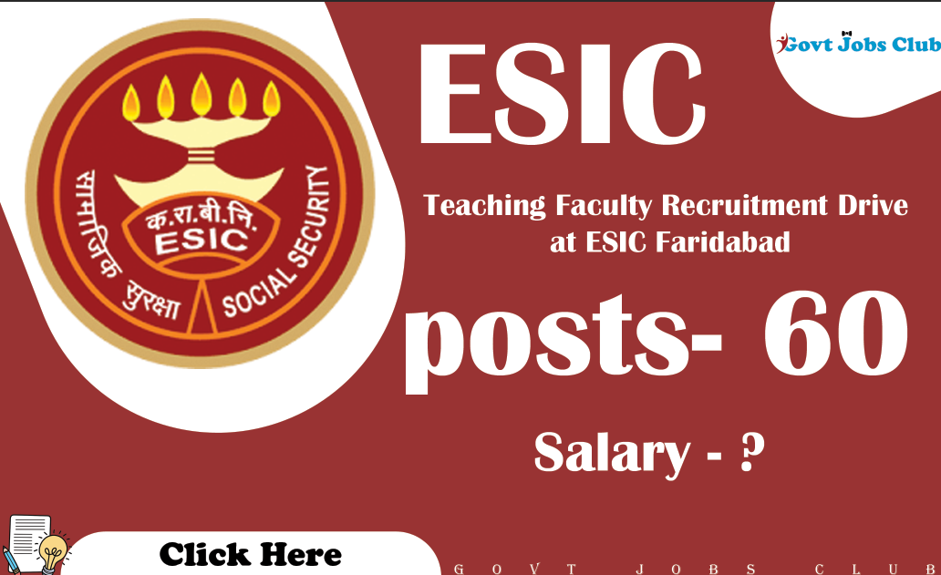 Teaching Faculty Recruitment Drive