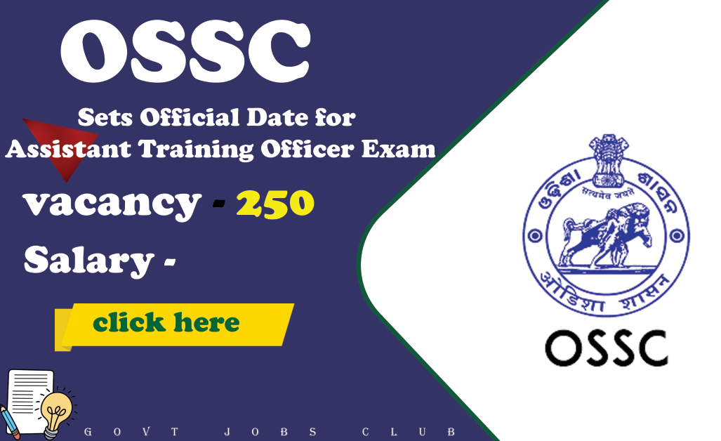 OSSC Sets Official Date for Assistant Training Officer Exam 2024