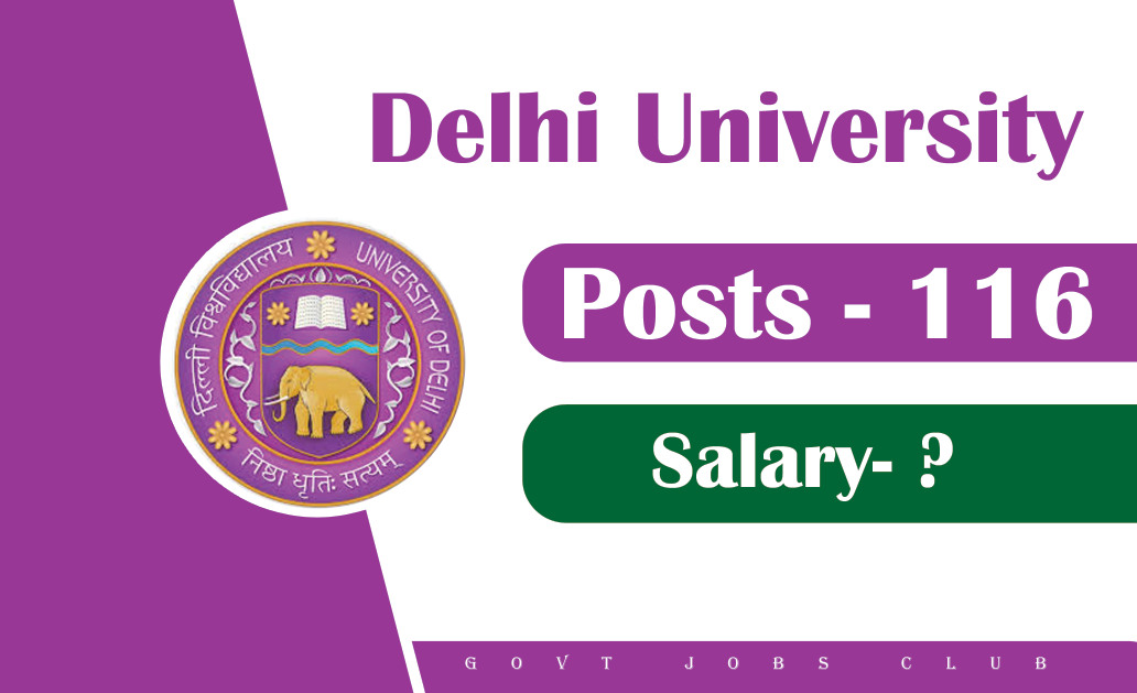 Delhi University Seeks Candidates for Assistant Professor Roles