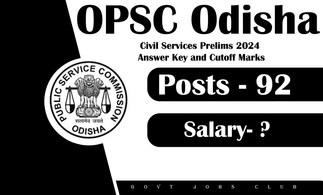 OPSC Odisha Civil Services Prelims