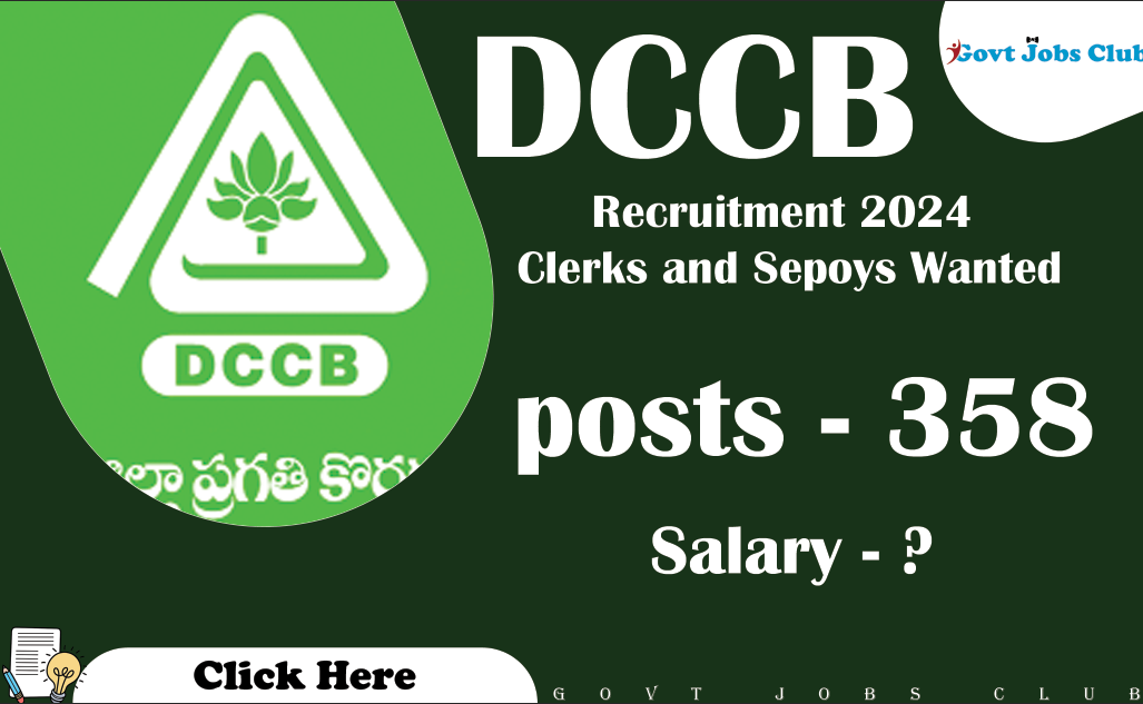 Chandrapur DCCB Recruitment 2024 Clerks and Sepoys Wanted