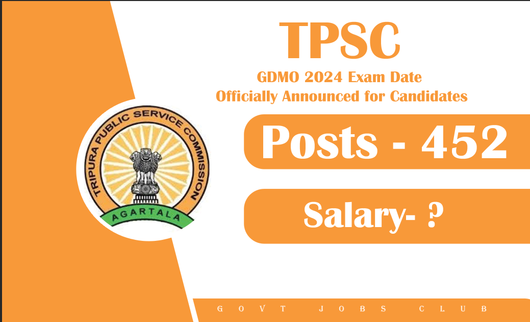 TPSC GDMO 2024 Exam Date Officially Announced for Candidates