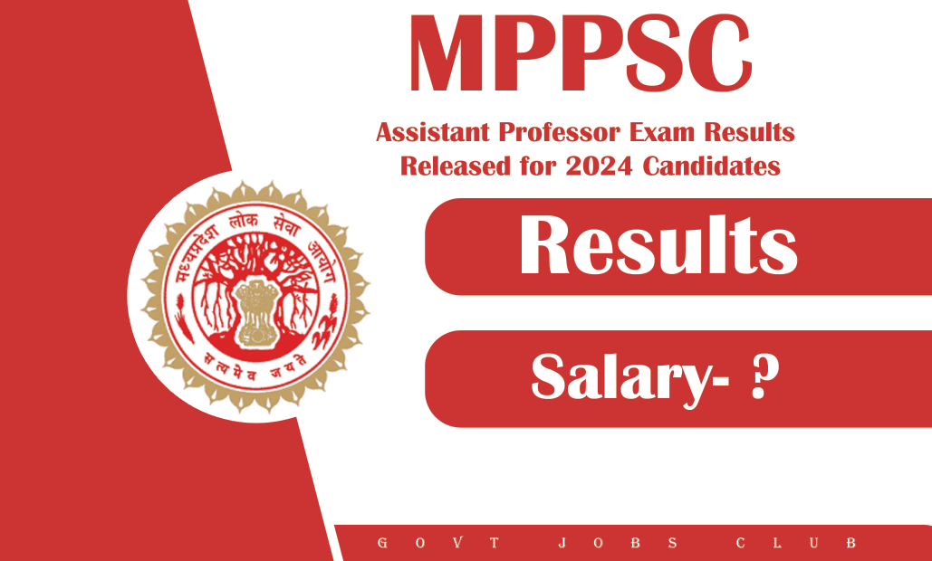 MPPSC Assistant Professor Exam Results Released for 2024 Candidates