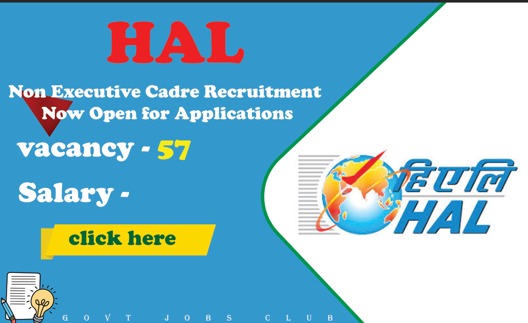 HAL Non Executive Cadre Recruitment