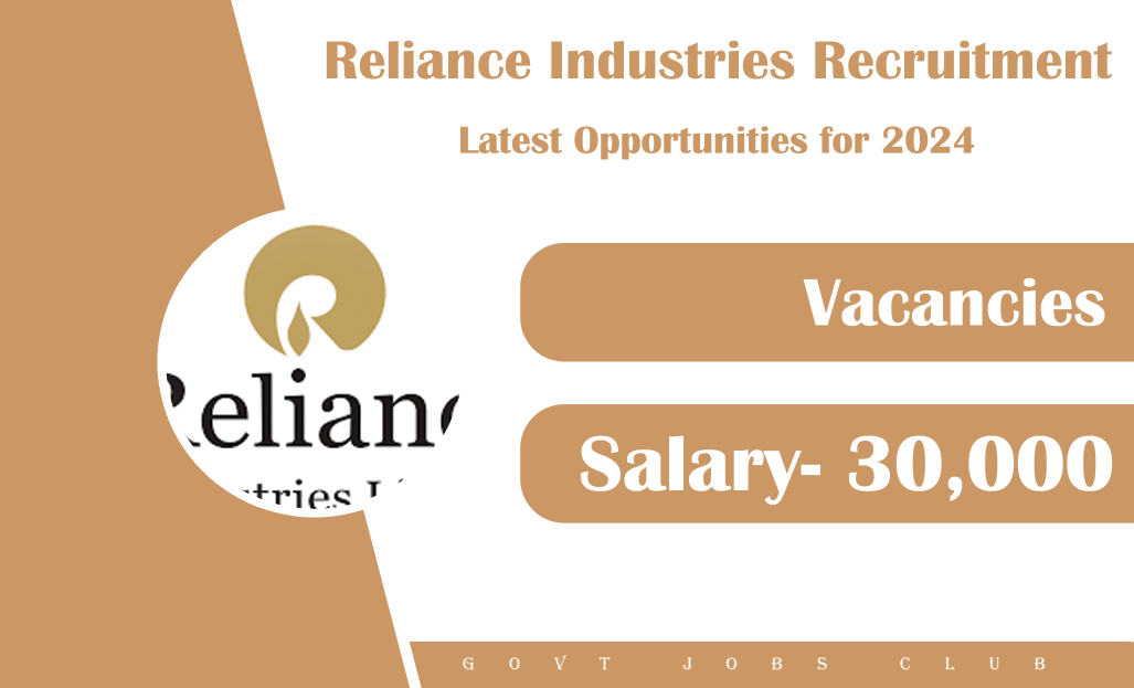 Reliance Industries Recruitment